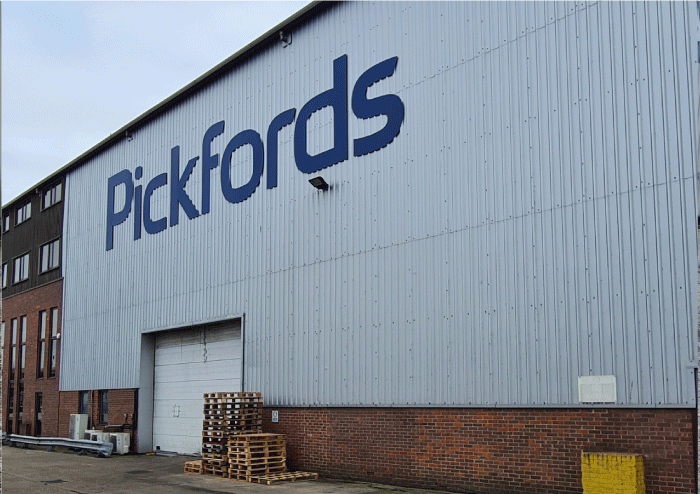Pickfords Signage Installation in London