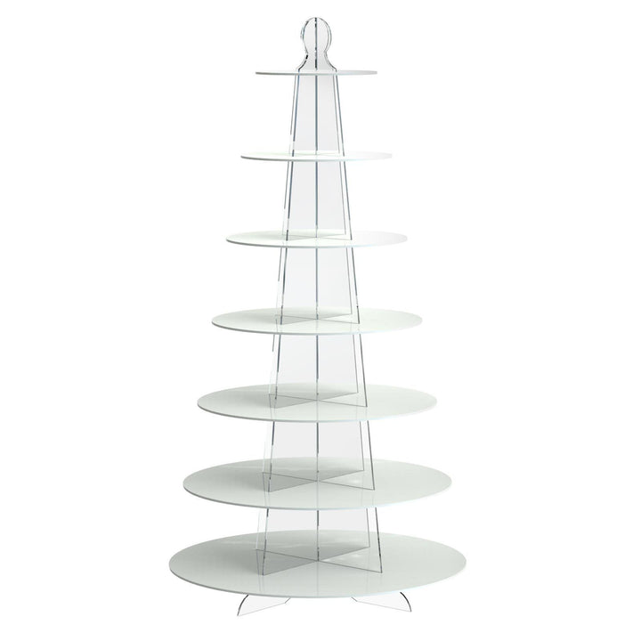 Ball Top Multi Tier Round Cup Cake Stand