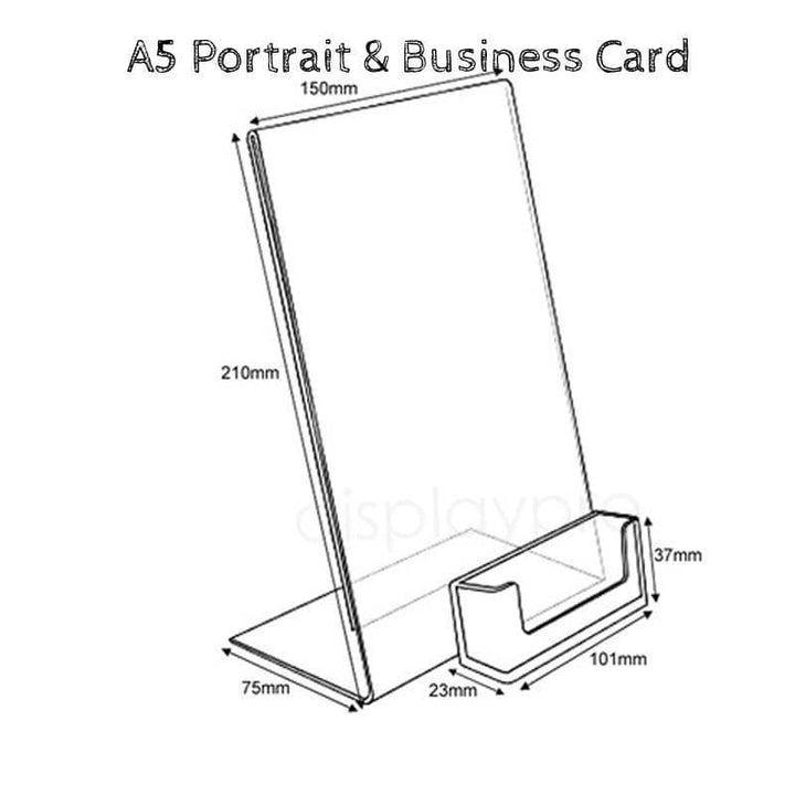 Counter Poster Displays Business Card Holders Displaypro 5