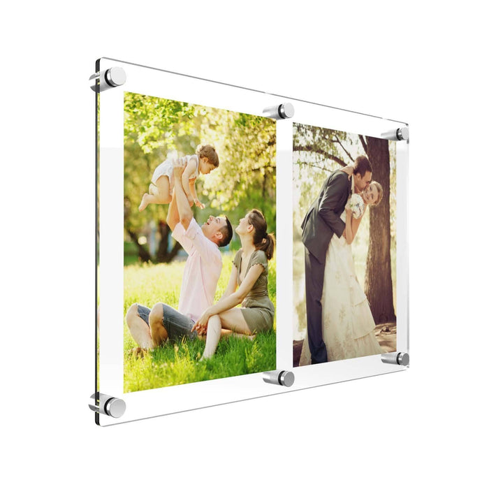 Double Acrylic Photo Frames Displaypro 9