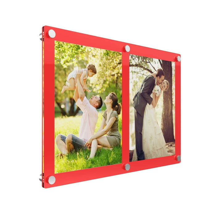 Double Acrylic Photo Frames Displaypro 16