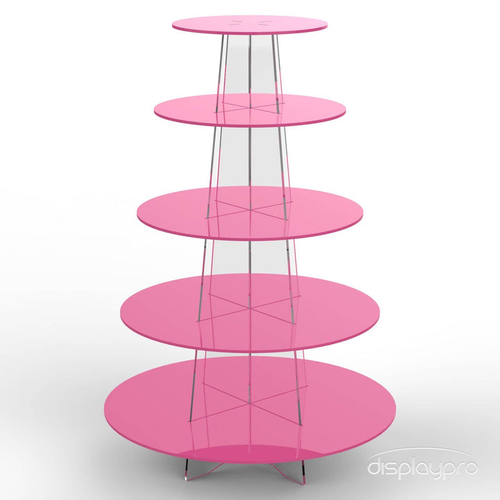Round Acrylic Cupcake Stand Displaypro 70