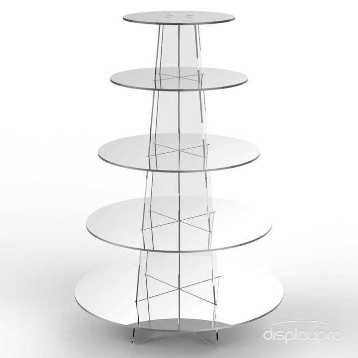 Round Acrylic Cupcake Stand Displaypro 22