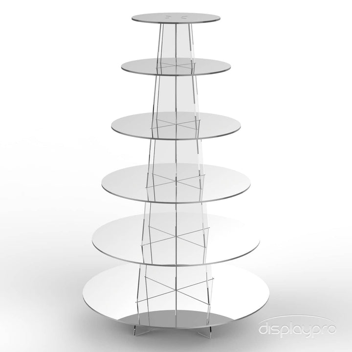 Round Acrylic Cupcake Stand Displaypro 59