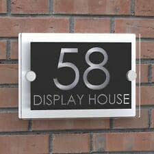 House Number Plaque Displaypro 2