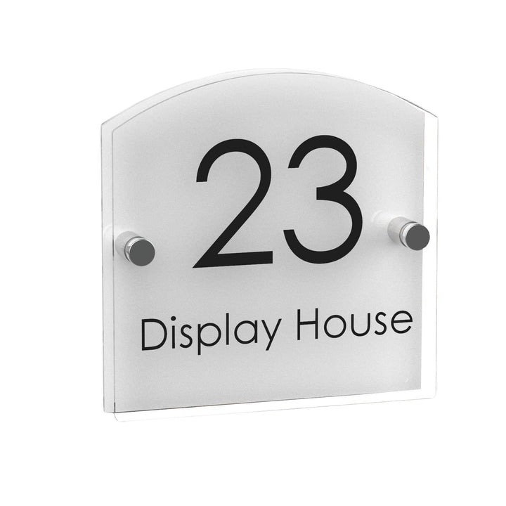 Modern Acrylic House Sign Displaypro 4