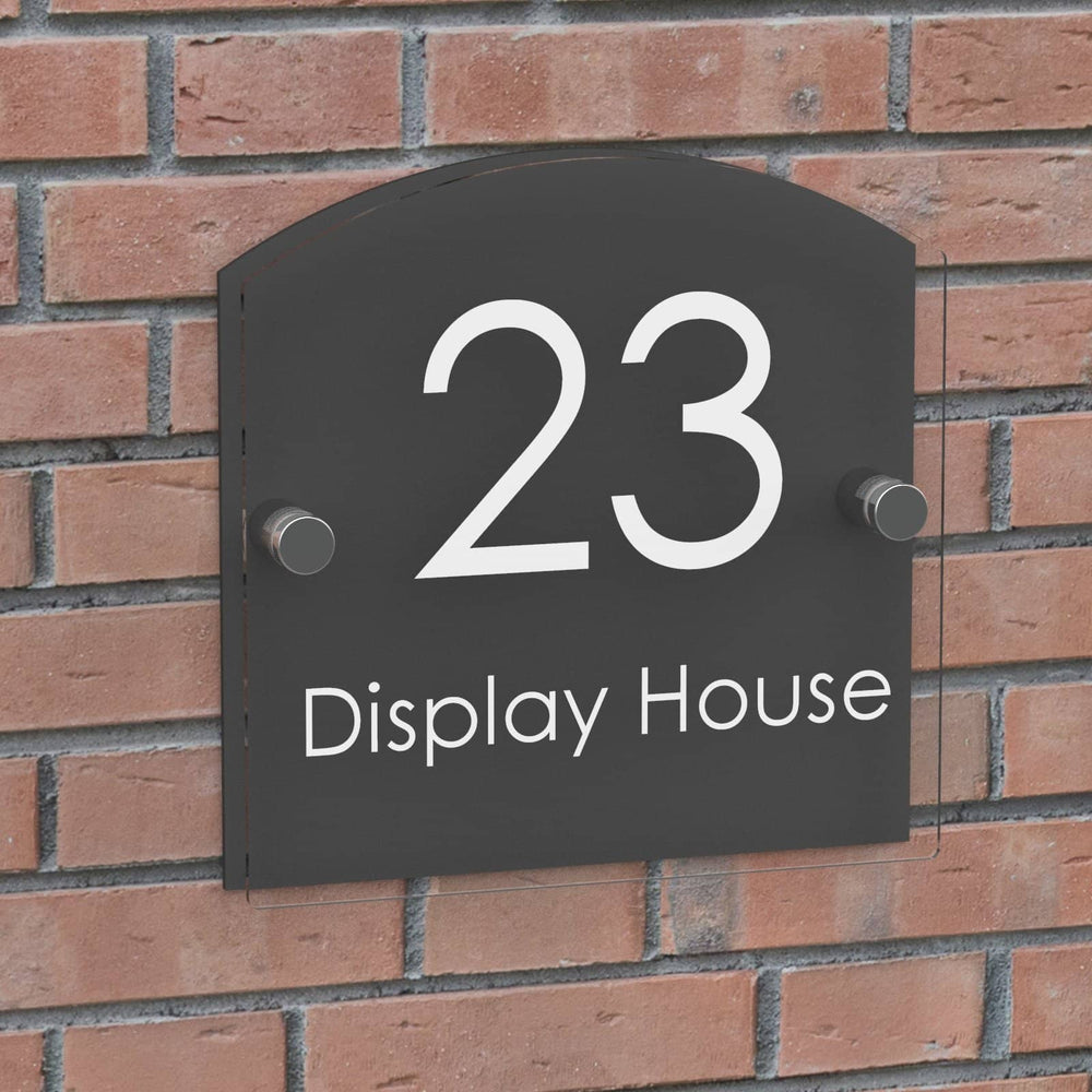 Modern Acrylic House Sign Displaypro 2