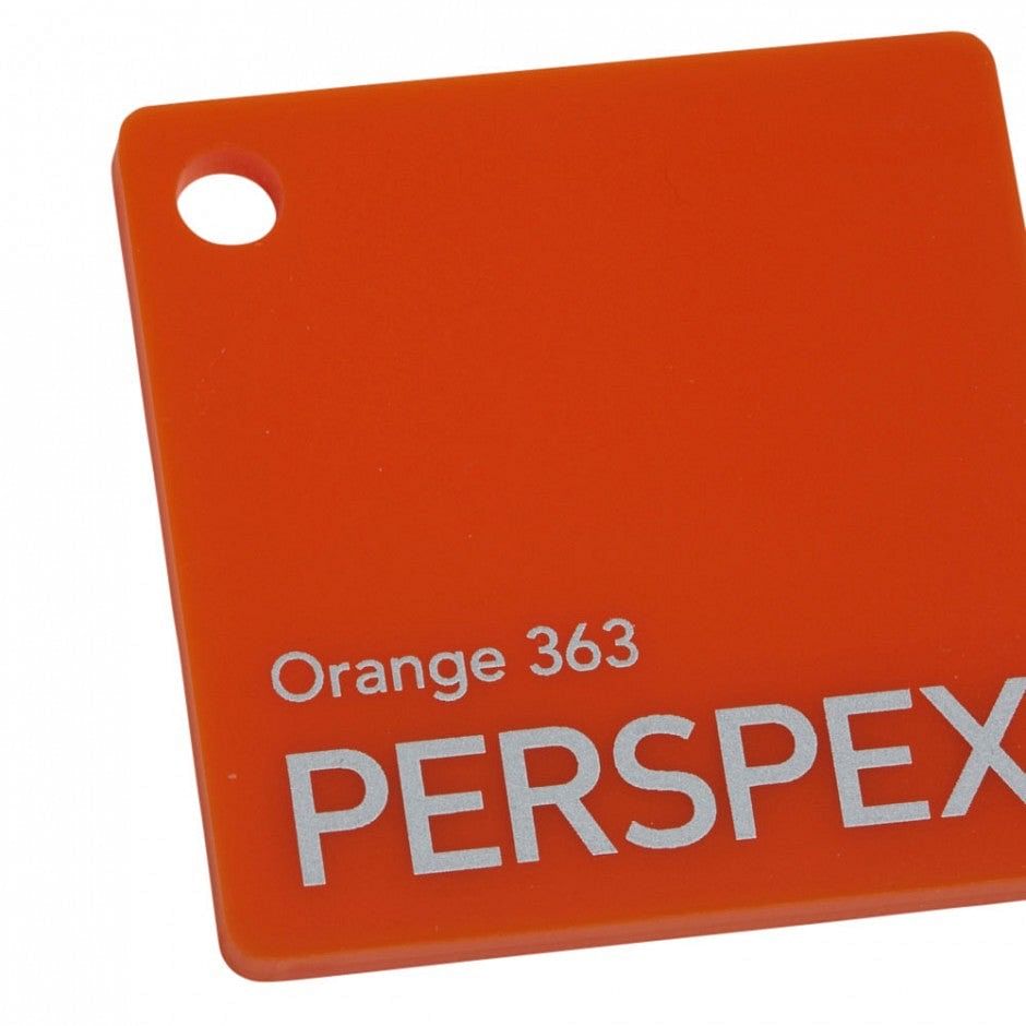 Feuille acrylique orange brillant – Displaypro