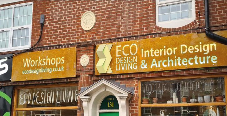 eco shop signage norwich