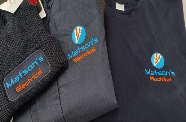 embroidery sleaford hats, jackets, t-shirts