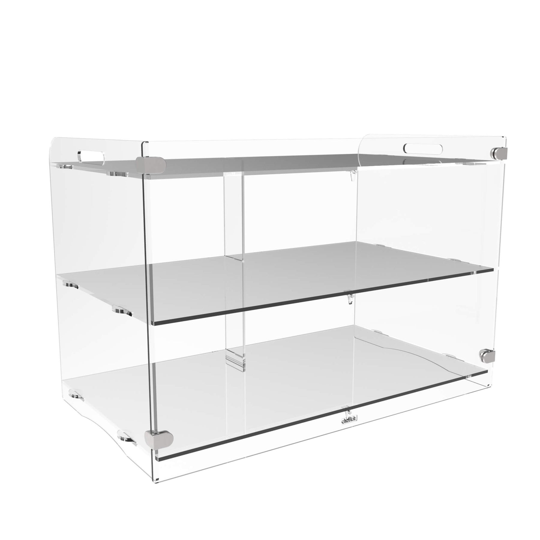 Chef Counter Display Chefkit Clear Acrylic Cake Cabinet Food Display Counter – Displaypro