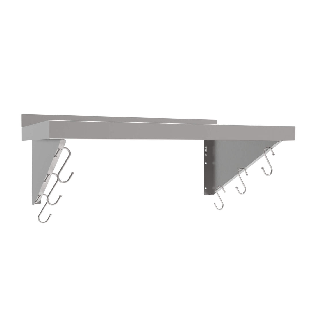 Chefkit Stainless Steel Shelf with Pro Brackets