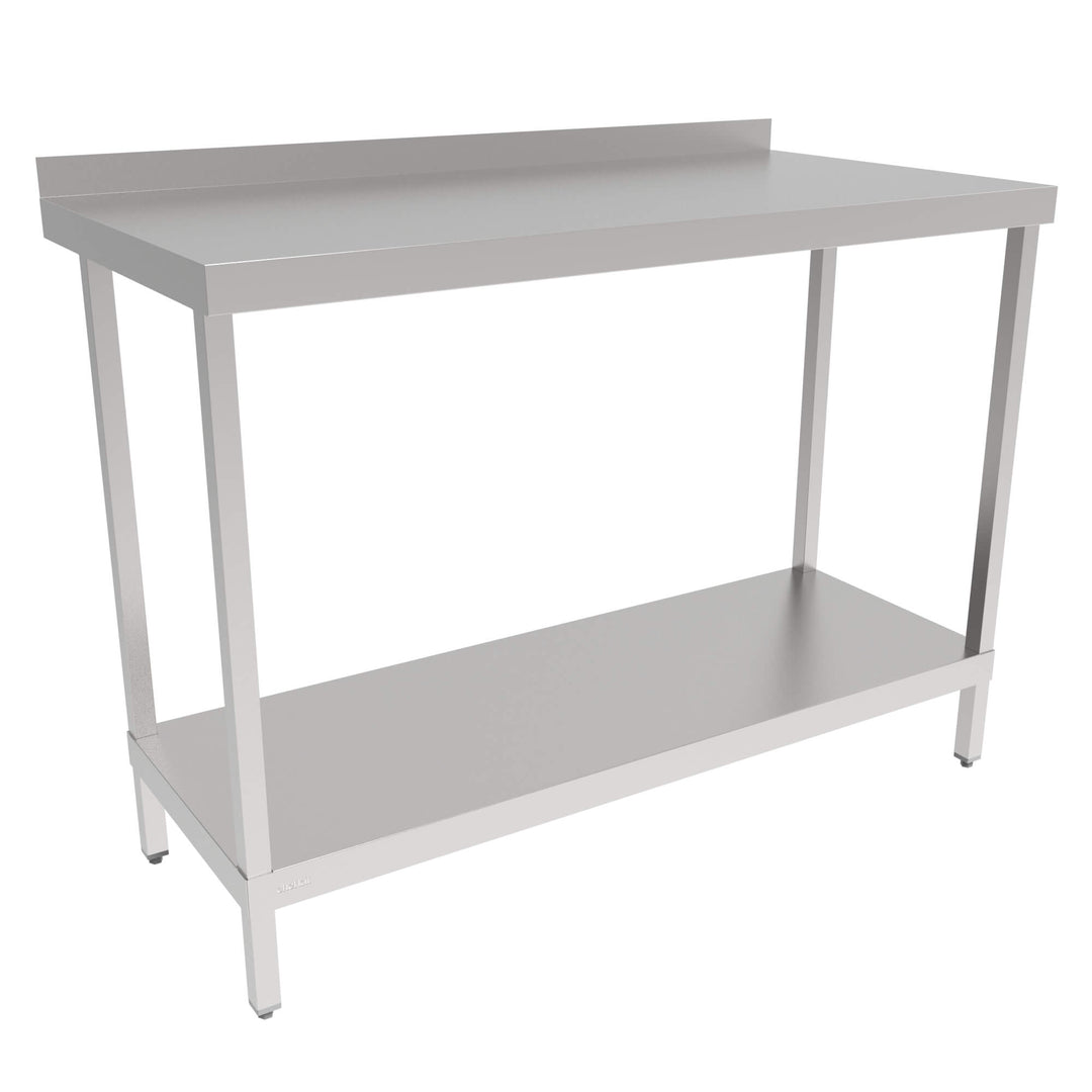 Chefkit Stainless Steel Wall Table With Upstand