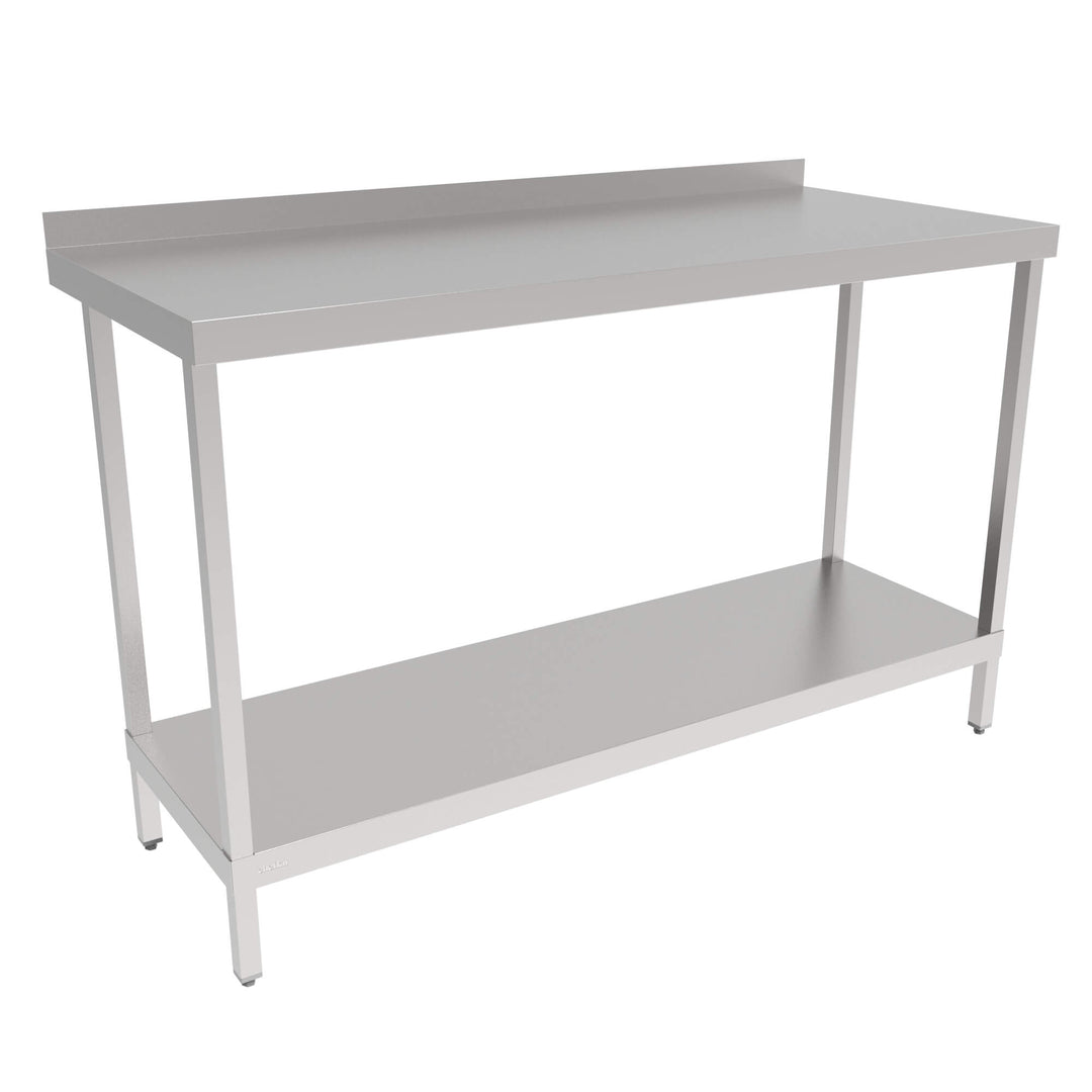 Chefkit Stainless Steel Wall Table With Upstand