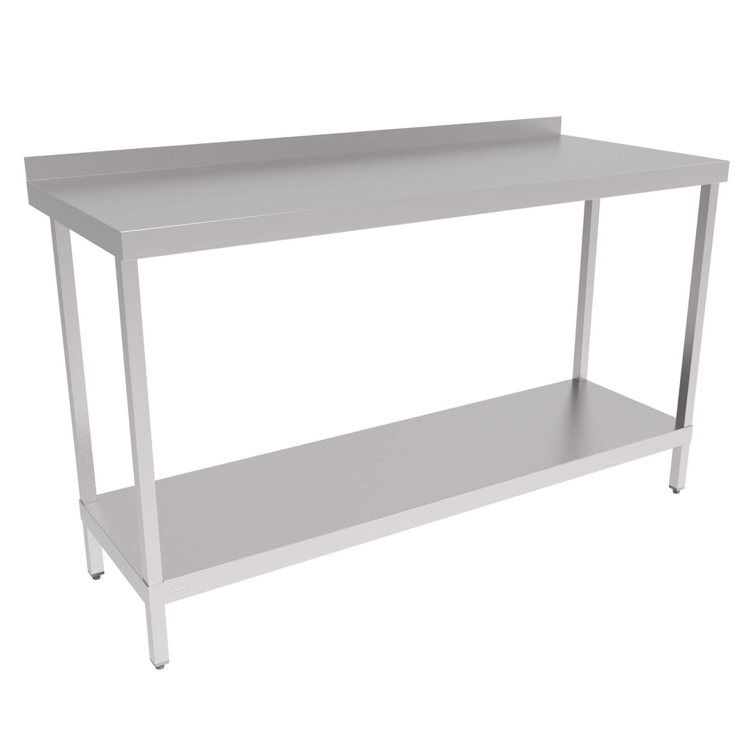 Chefkit Stainless Steel Wall Table With Upstand
