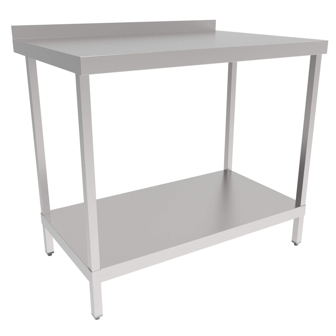 Chefkit Stainless Steel Wall Table With Upstand