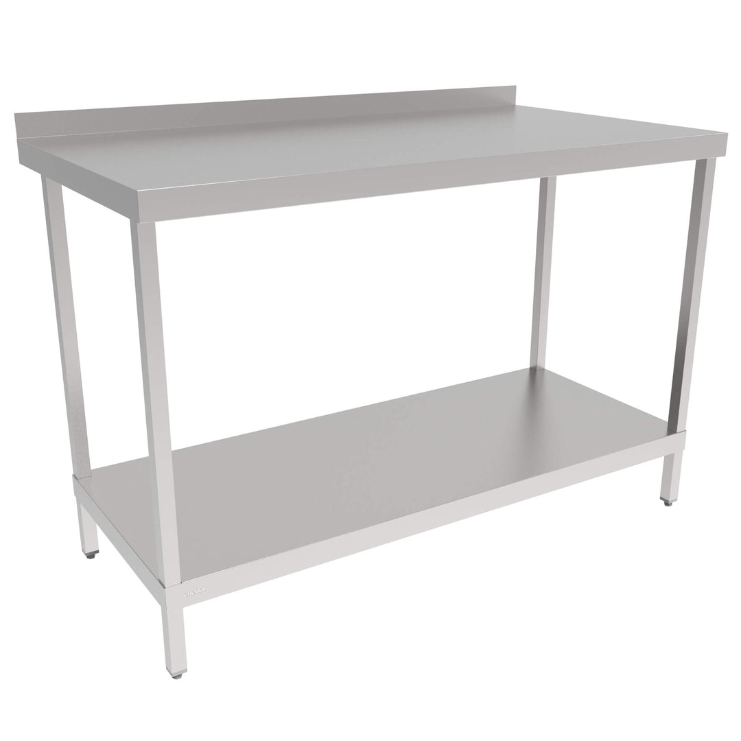 Chefkit Stainless Steel Wall Table With Upstand