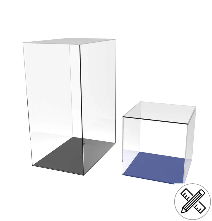 Bespoke Acrylic Cube And Pedestal Calculator - With Optional Base ...