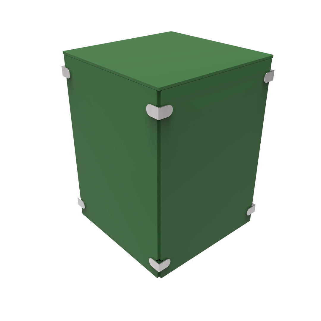 Flat Pack Pedestal Plinths Coloured Acrylic