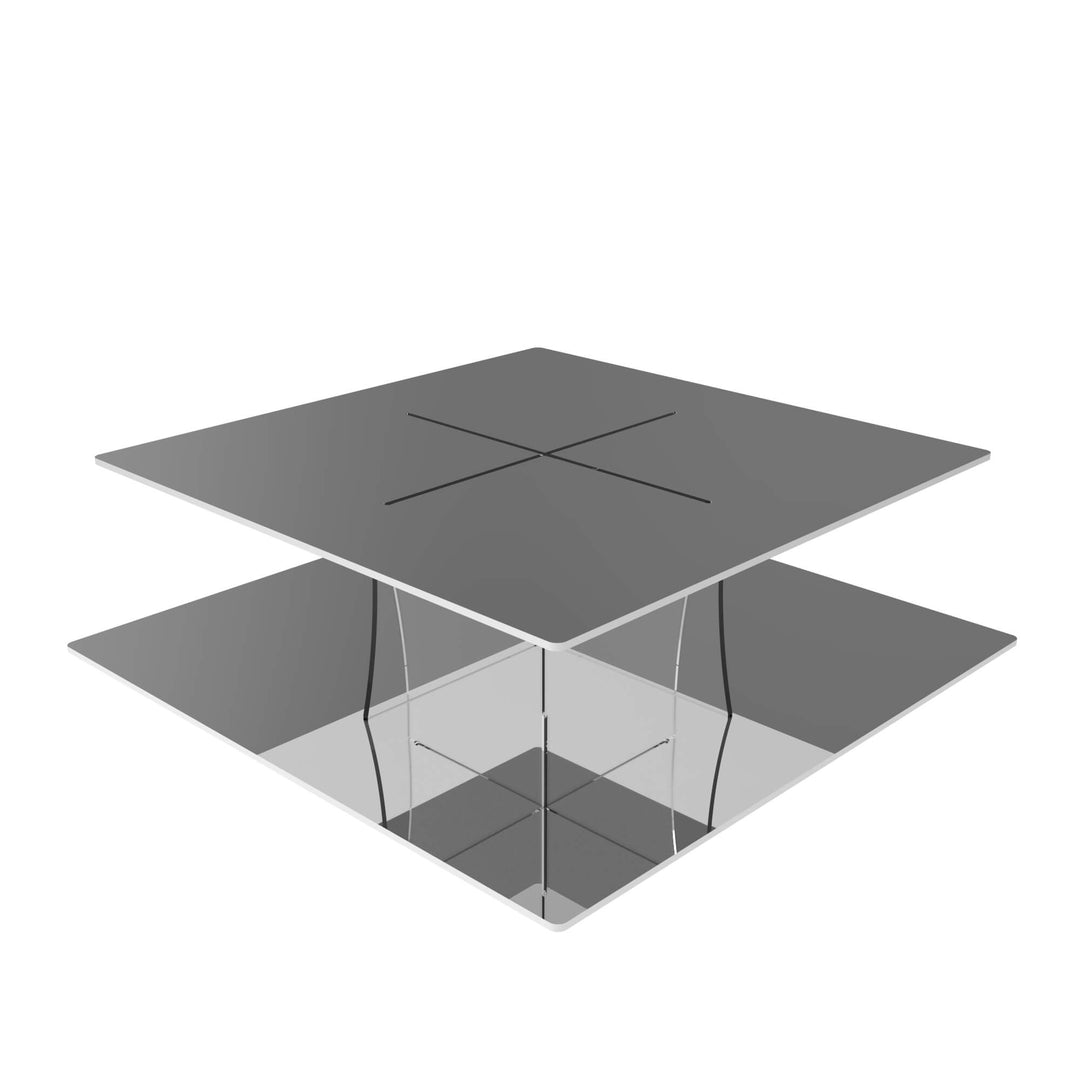 Chefkit Acrylic Cupcake Stand Display - Square