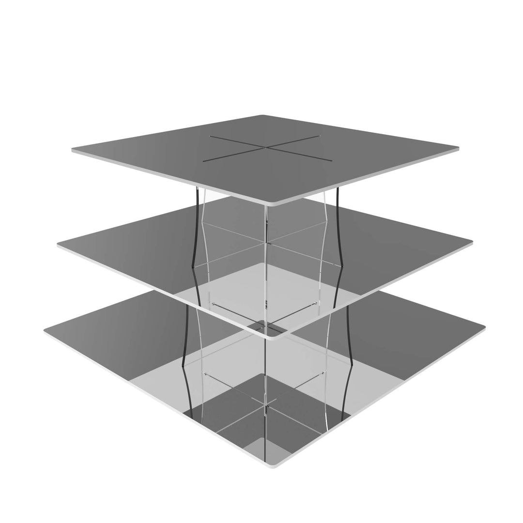 Chefkit Acrylic Cupcake Stand Display - Square