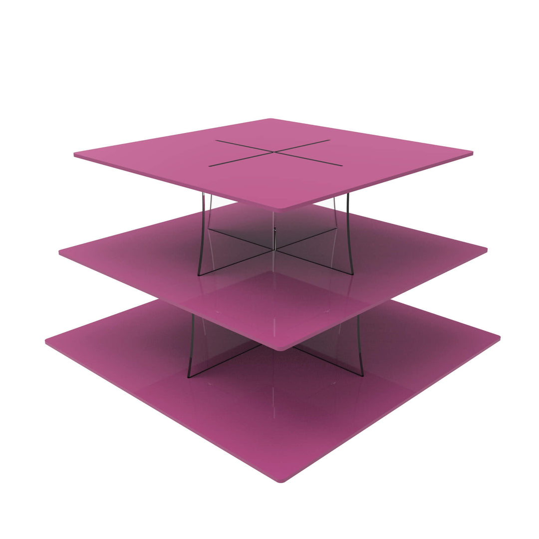 Chefkit Acrylic Cupcake Stand Display - Square