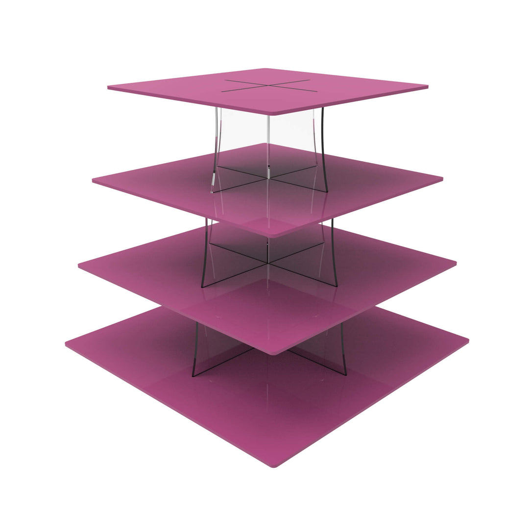 Chefkit Acrylic Cupcake Stand Display - Square