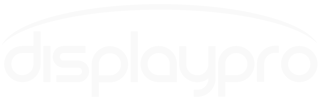 Displaypro White Logo