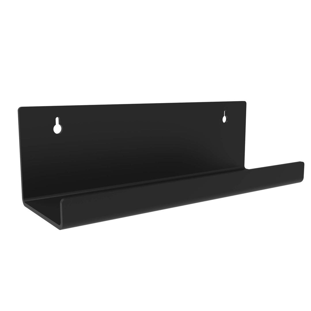 Heavy Duty Acrylic Wall Shelf | J-Shape