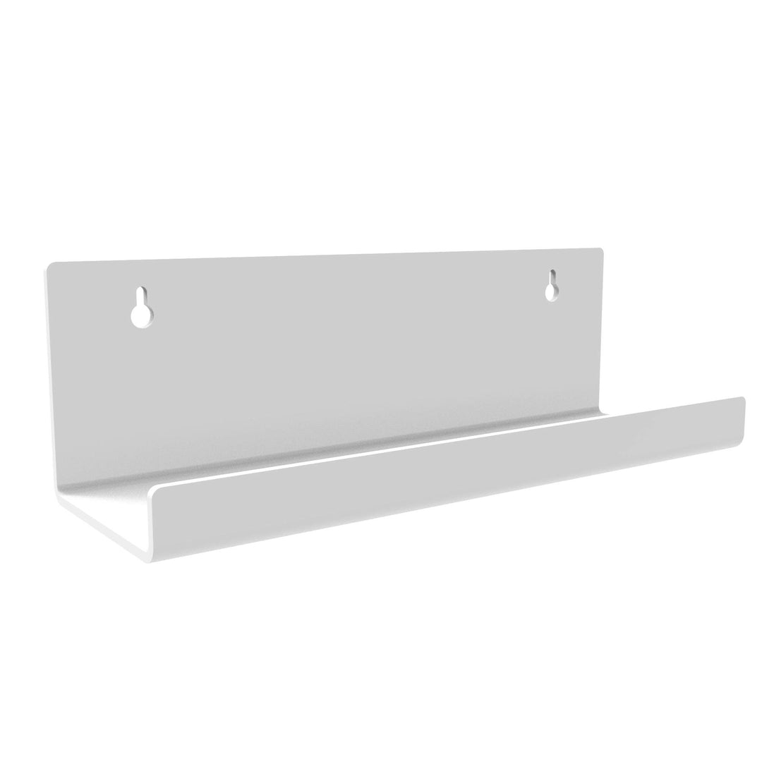Heavy Duty Acrylic Wall Shelf | J-Shape