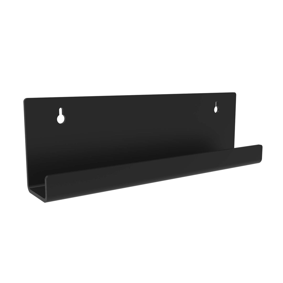 Heavy Duty Acrylic Wall Shelf | J-Shape
