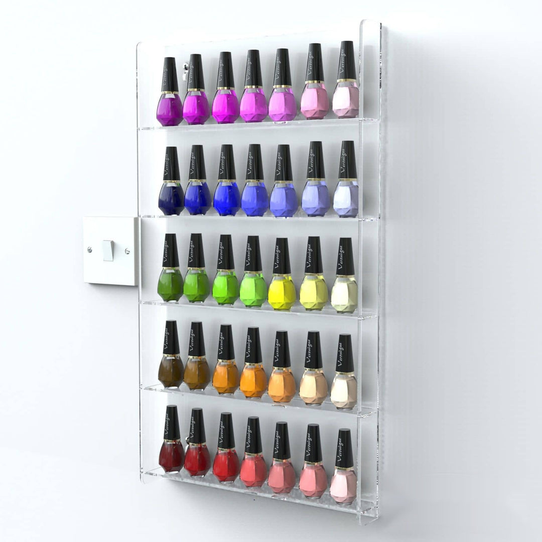 Wall Mounted Nail Polish Stands Displaypro 3