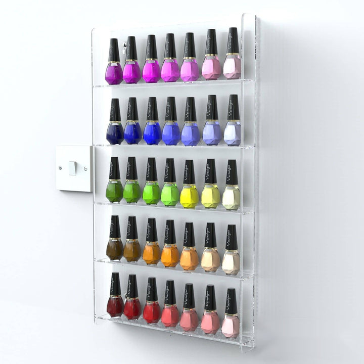 Wall Mounted Nail Polish Stands Displaypro 3