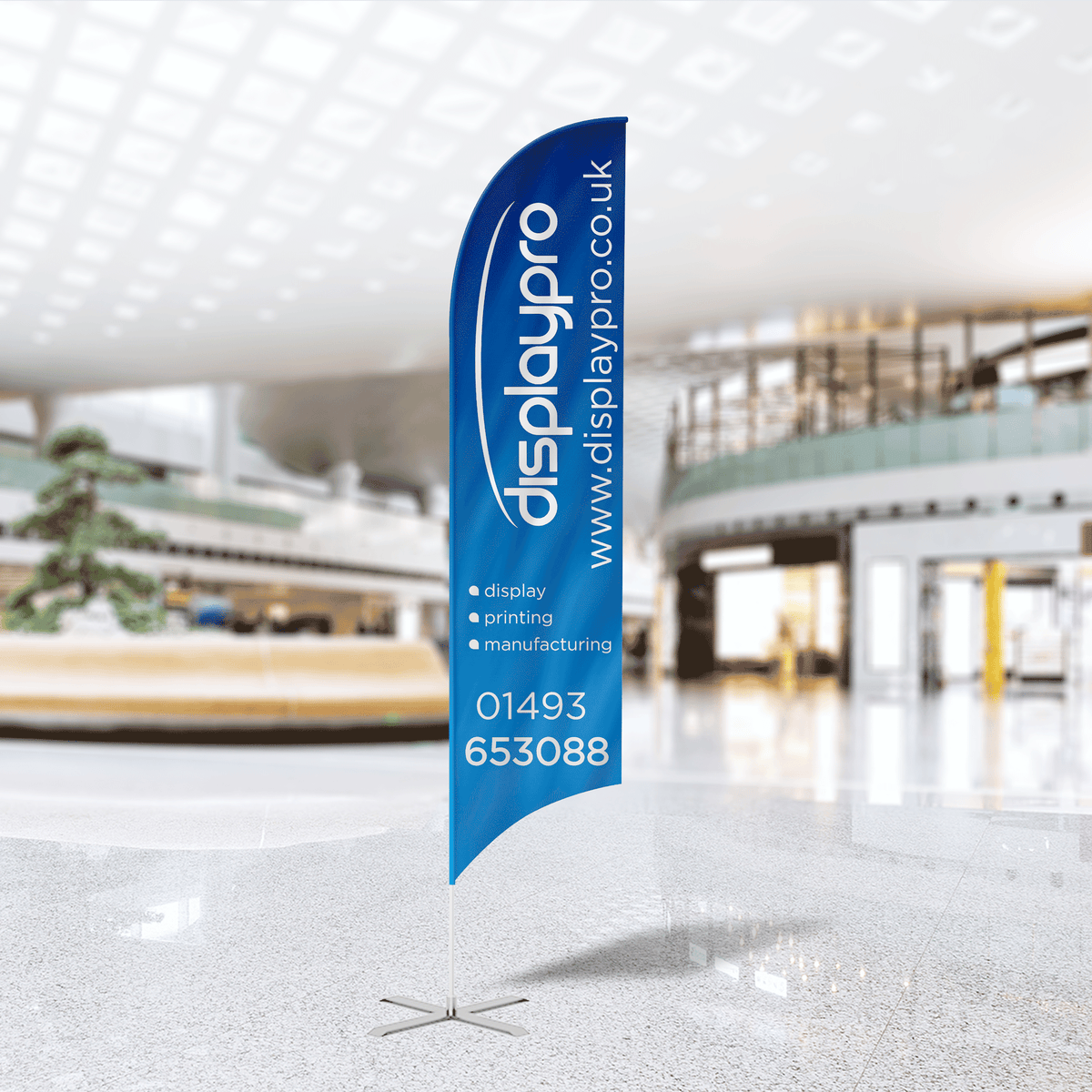 Printed Feather Flags Displaypro 2