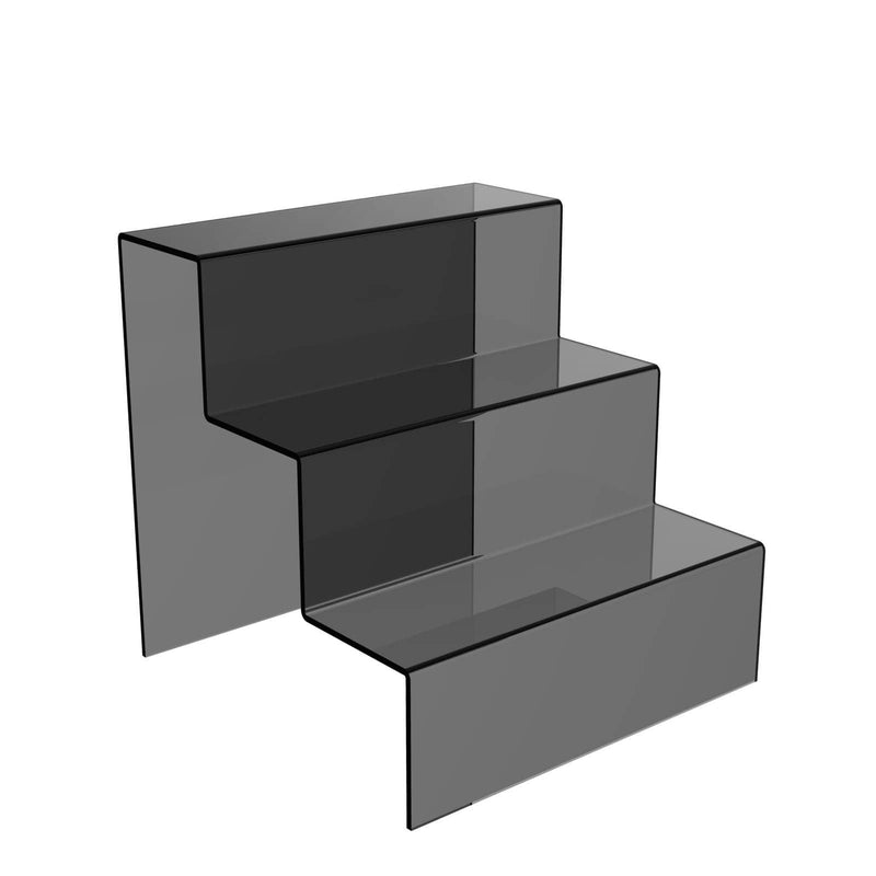 3 Step Display Stands Acrylic Display Risers Displaypro UK