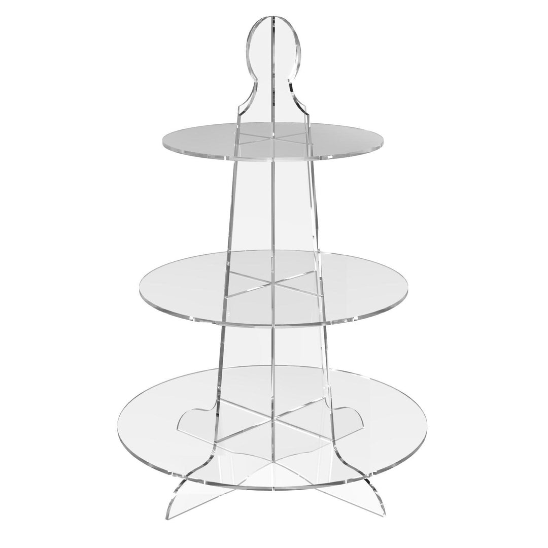 Carry Top Round Cup Cake Stand