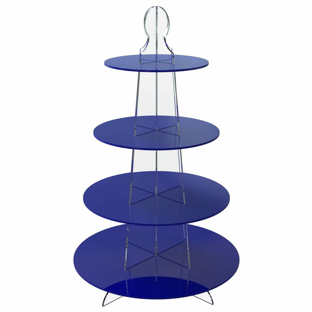 Carry Top Round Cup Cake Stand