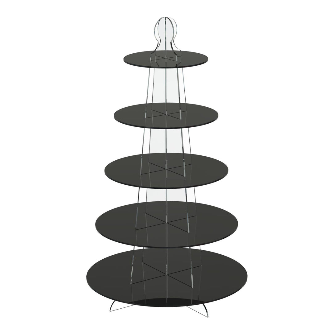 Carry Top Round Cup Cake Stand