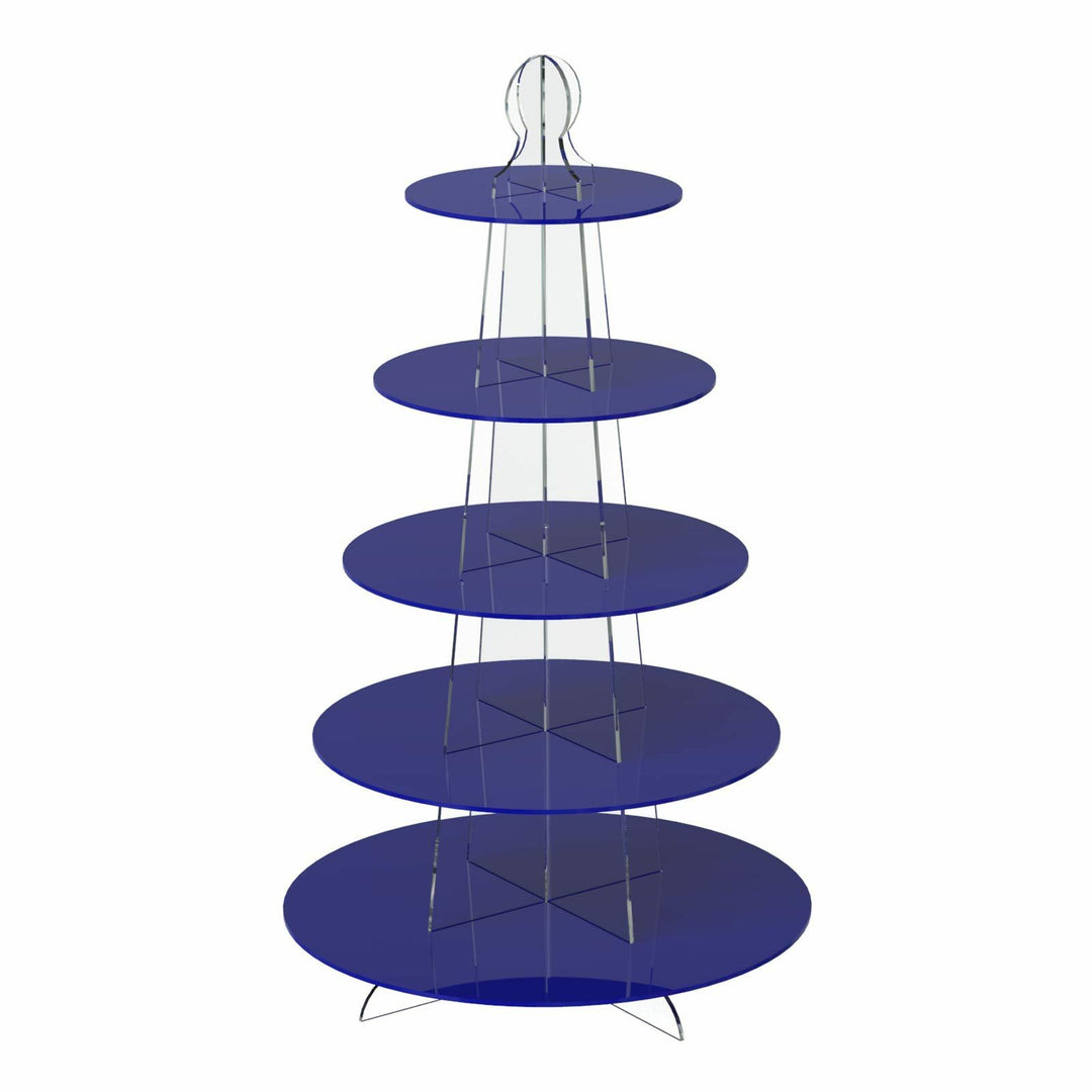 Carry Top Round Cup Cake Stand