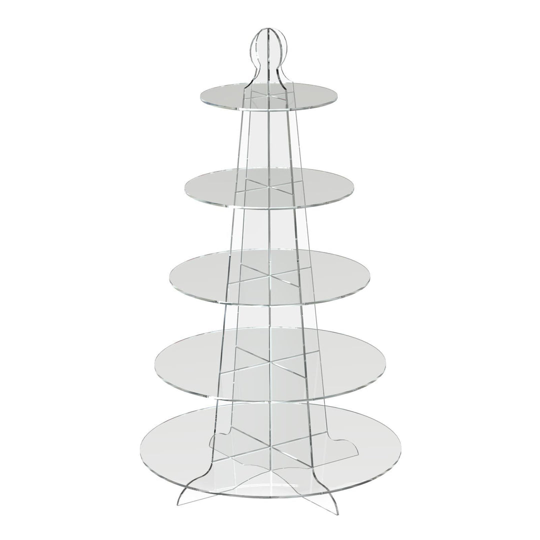 Carry Top Round Cup Cake Stand