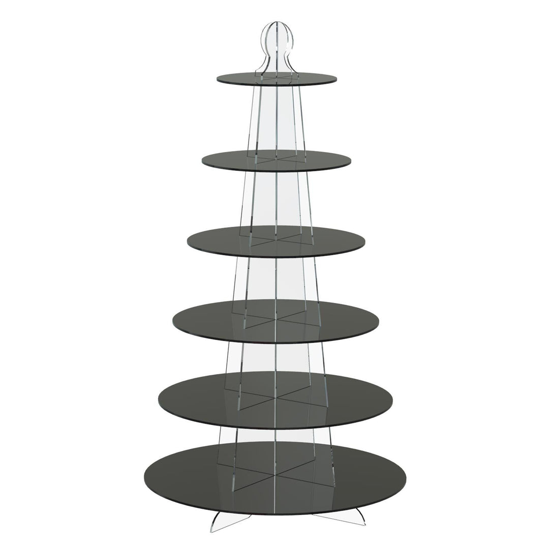 Carry Top Round Cup Cake Stand