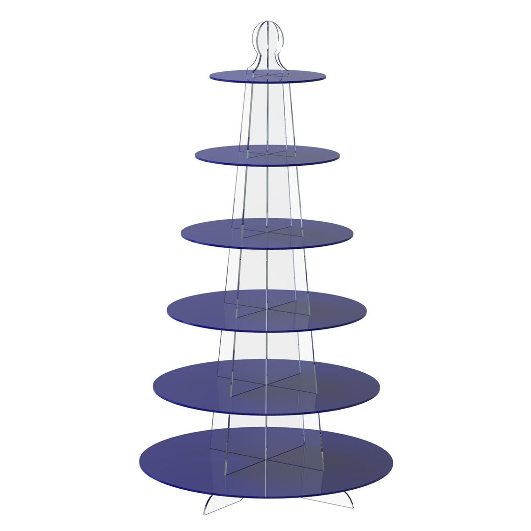 Carry Top Round Cup Cake Stand