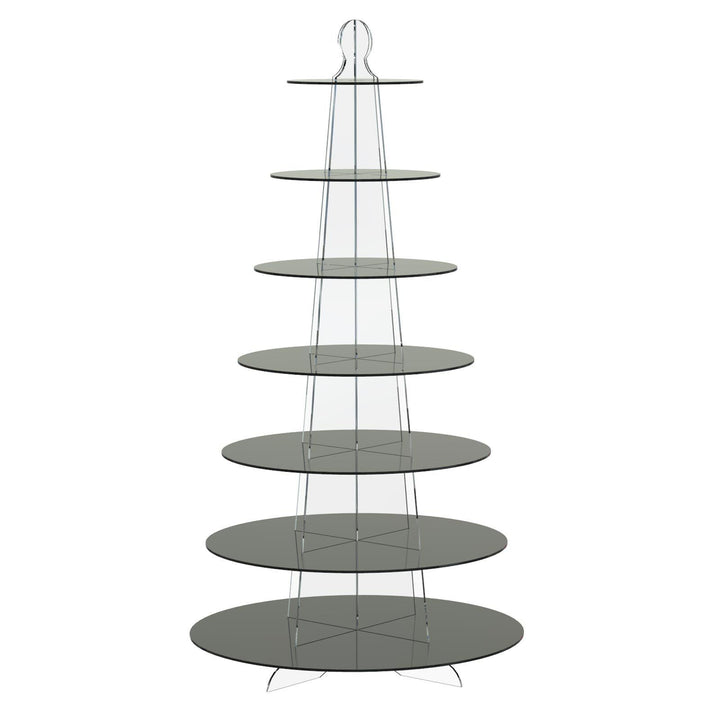 Ball Top Multi Tier Round Cup Cake Stand
