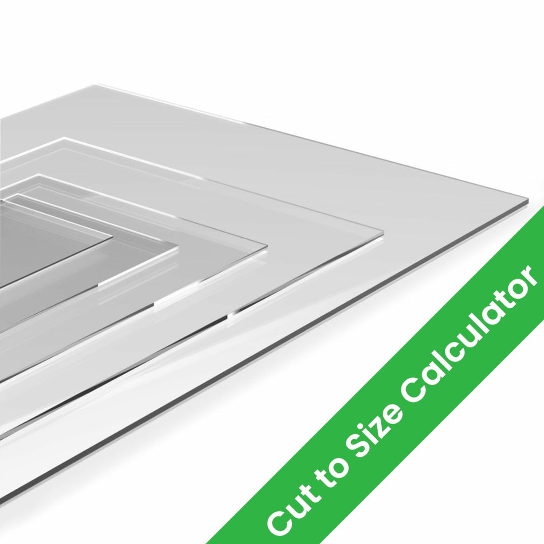 Clear Acrylic Sheet Displaypro XT Cut to Size - Displaypro