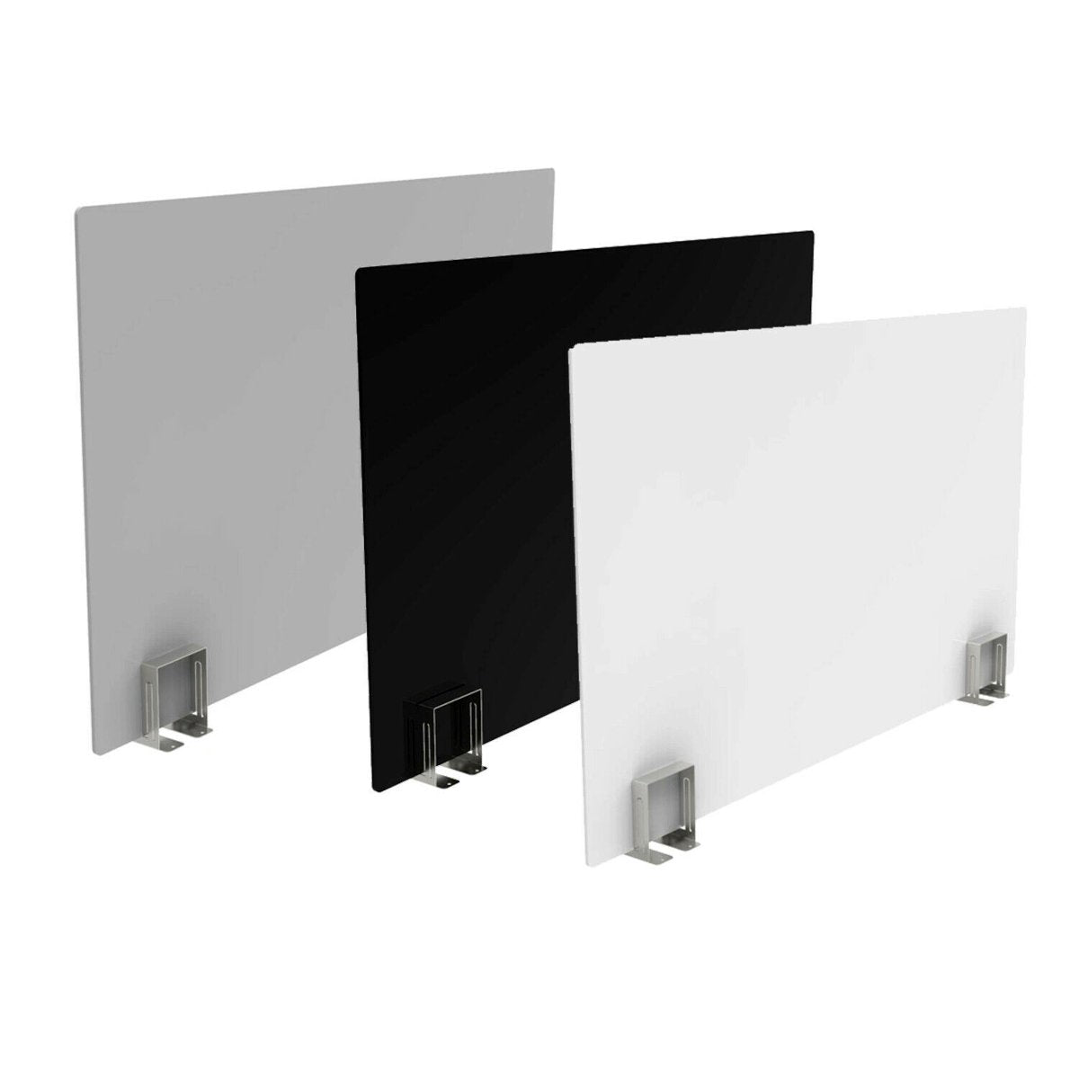 Desk Divider Perspex Screen with Stands Displaypro