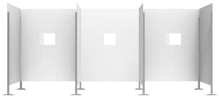Foldable Testing Booth Pro Test Booth Cubical Creator - Displaypro