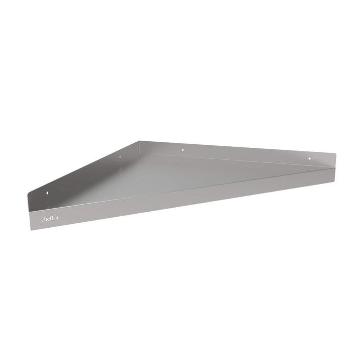 Chefkit Stainless Steel Wall Corner Shelves - Double