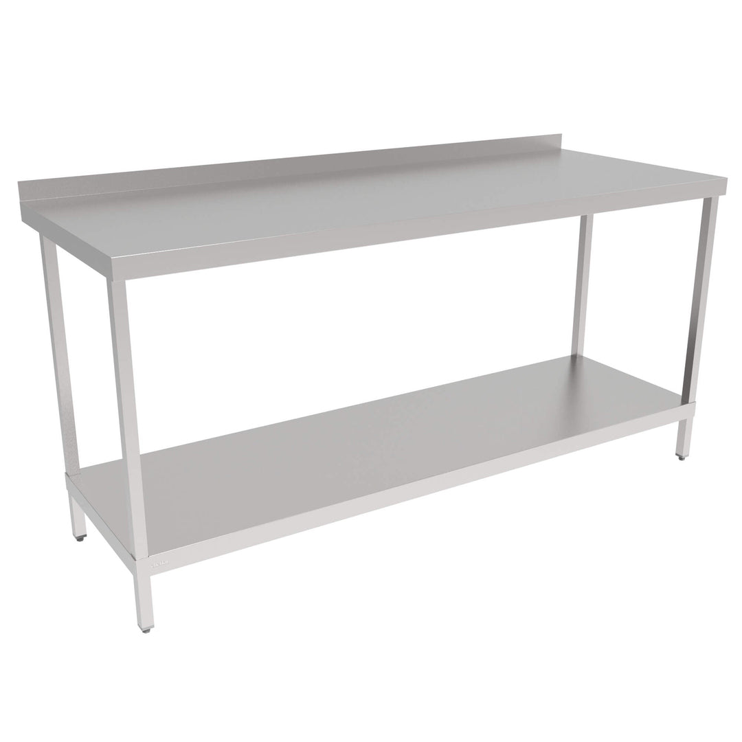 Chefkit Stainless Steel Wall Table With Upstand