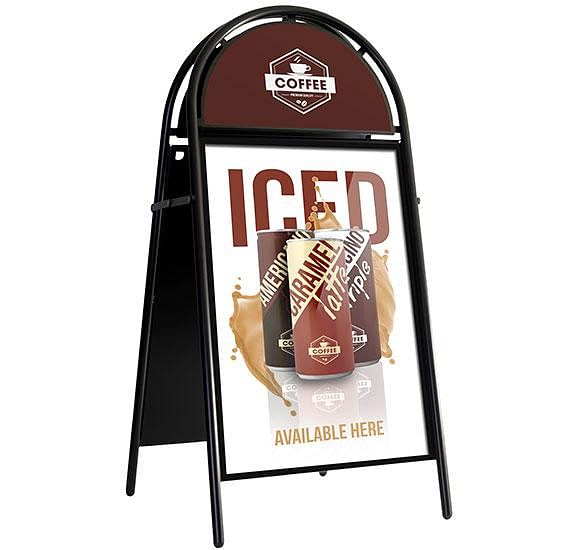 Booster Pavement Signs Displaypro