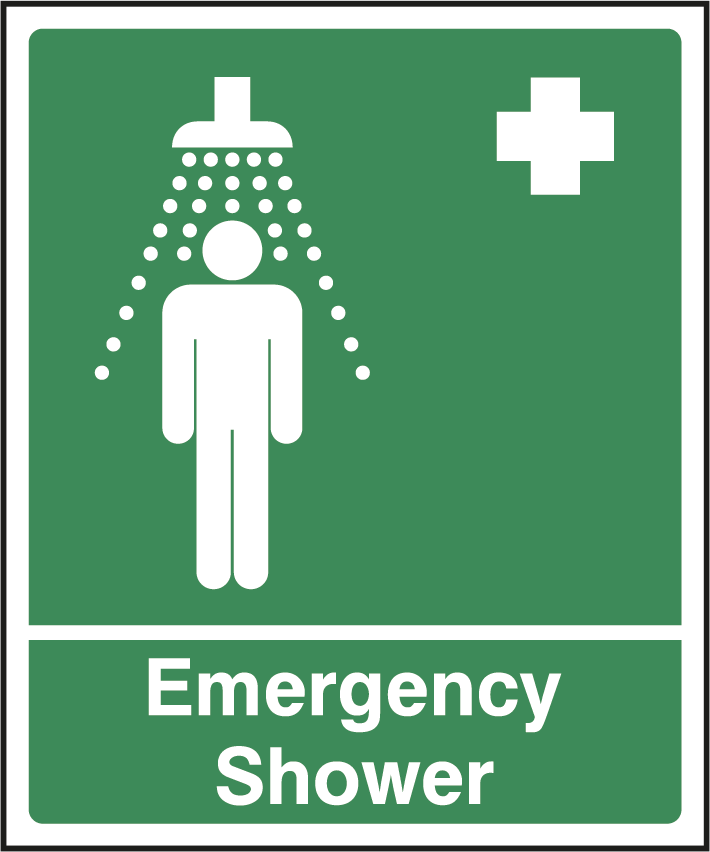 Emergency Shower - Assorted Sizes